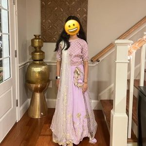 Purple Lehenga